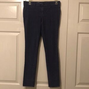 Boutique - Pilcro and the Lettetpress - micro cord skinny dark periwinkle 26